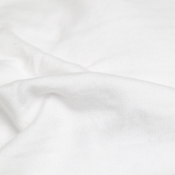 Organic cotton fabric washed jersey 8-8.5 oz