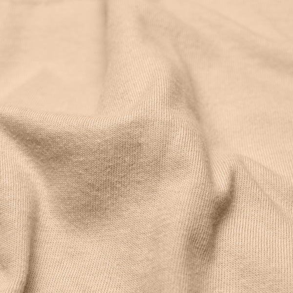 Organic cotton fabric washed jersey 8-8.5 oz